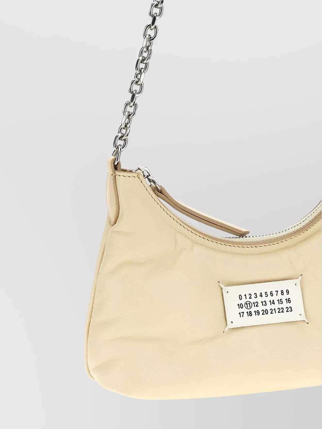 Maison Margiela Micro Hobo Shoulder Bag With Chain Strap