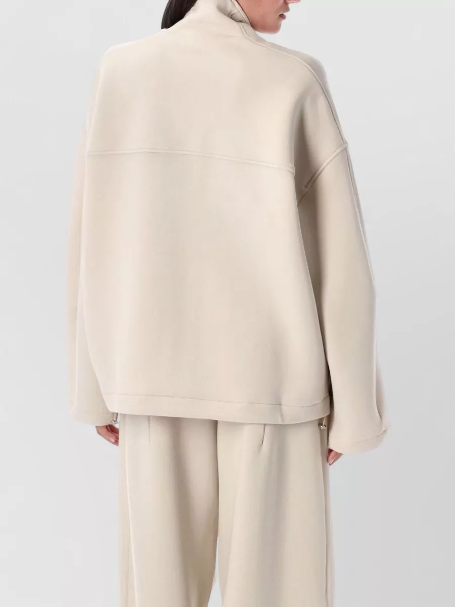 Remain Zip Fleece Bonded Lounge Top