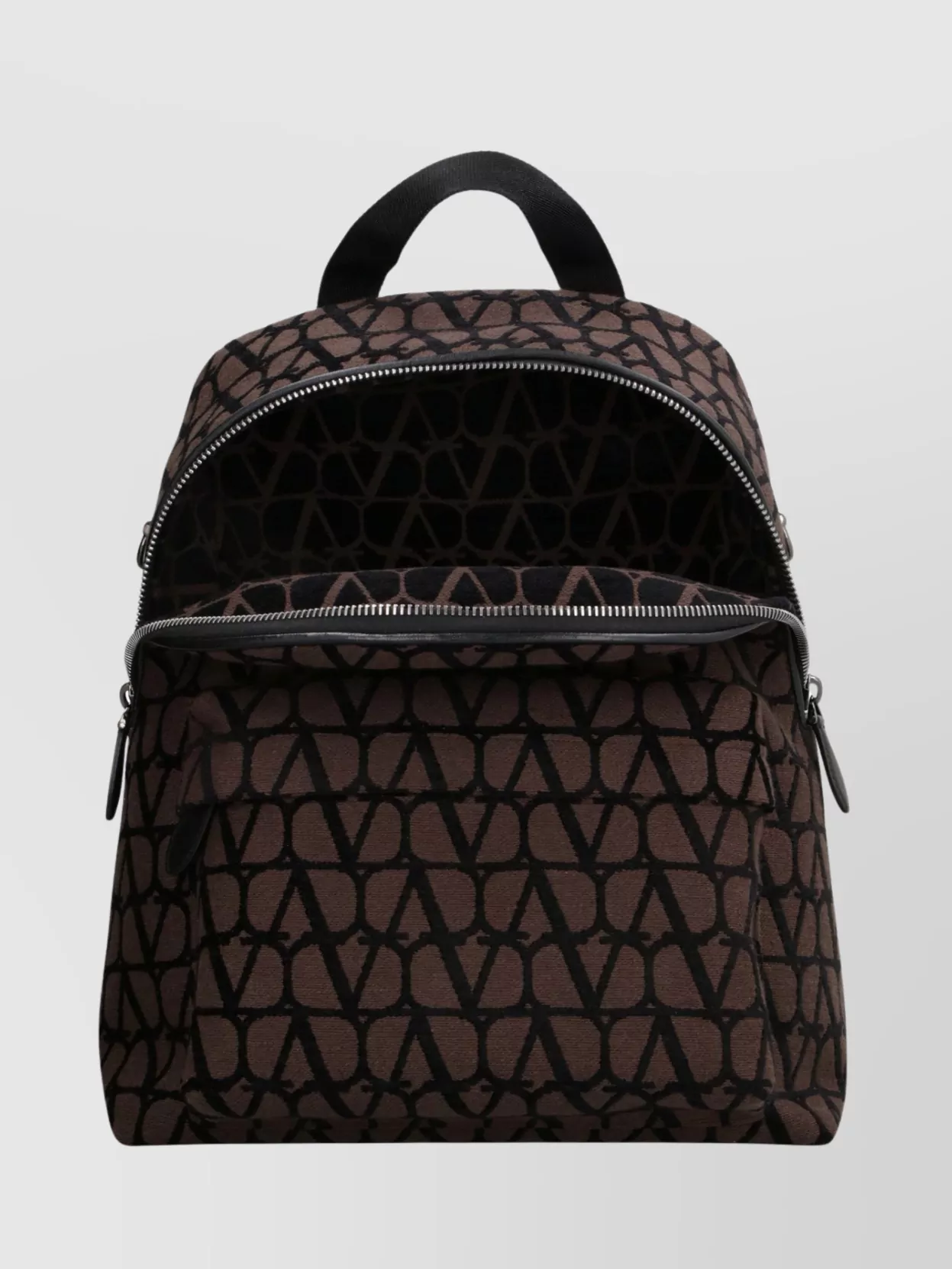 Valentino Iconographe Canvas Backpack With Removable Strap