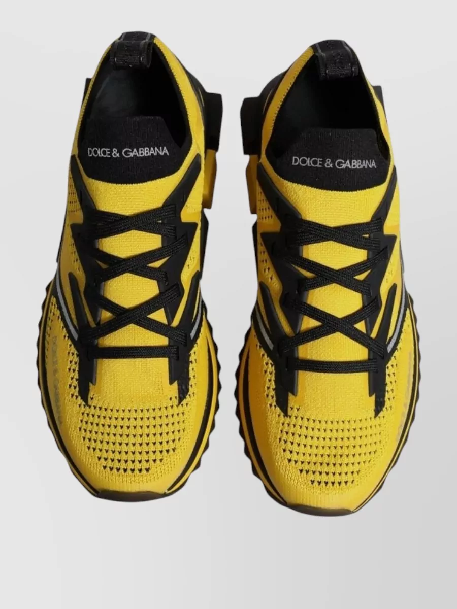 Dolce&Gabbana Stretch Low-Top Sneakers