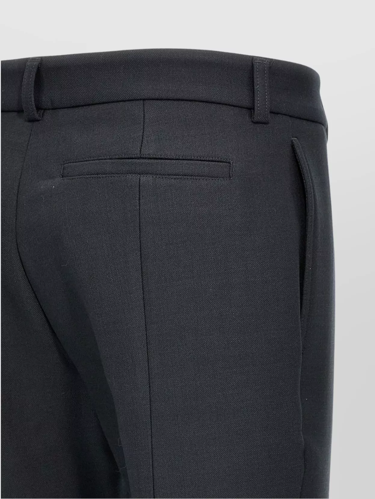 Totême Low-Rise Slim-Leg Wool-Blend Tailored Trousers