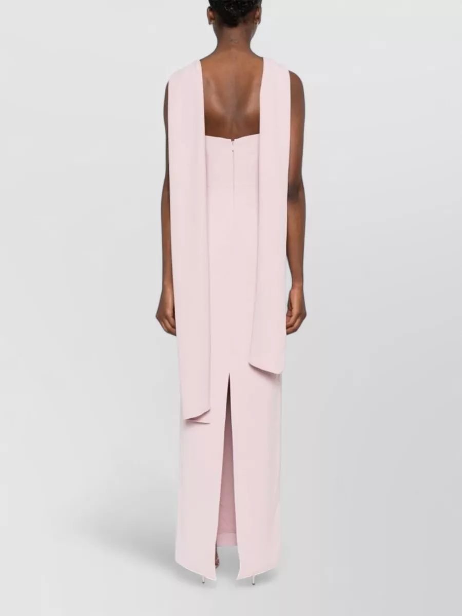 Solace London Twisted Bodice Sleeveless Maxi Dress