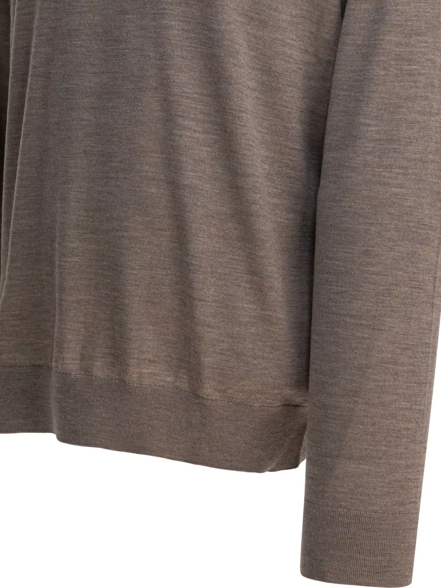 Vince Cashmere Wool Polo Jumper