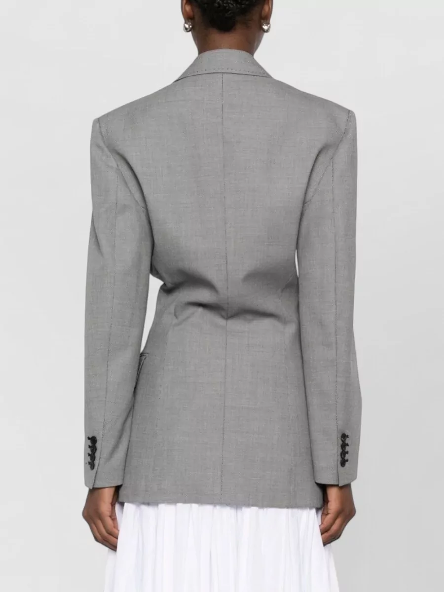 The Attico Single-Breasted Blazer
