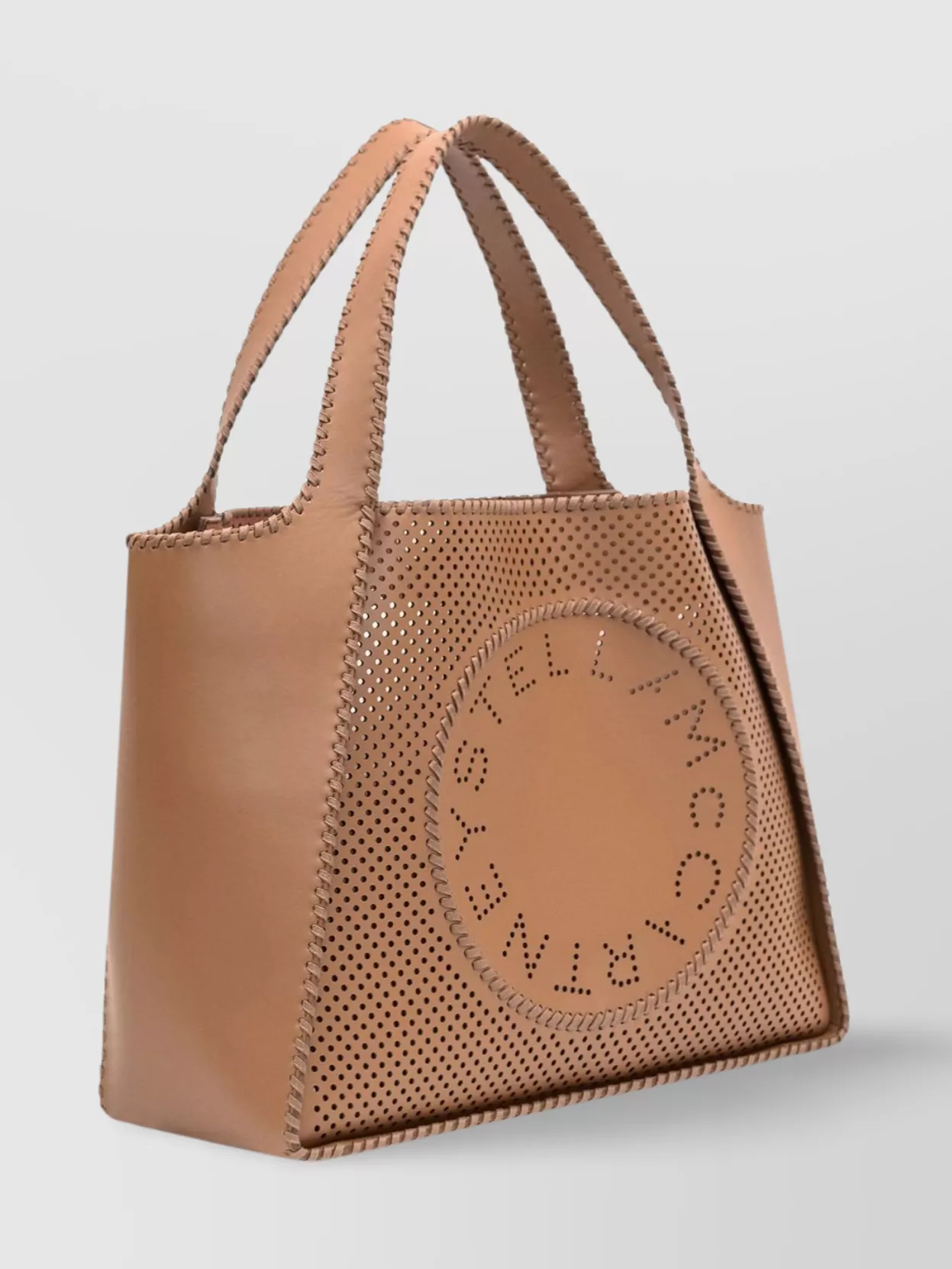 Stella Mccartney Perforated Logo Tote Bag