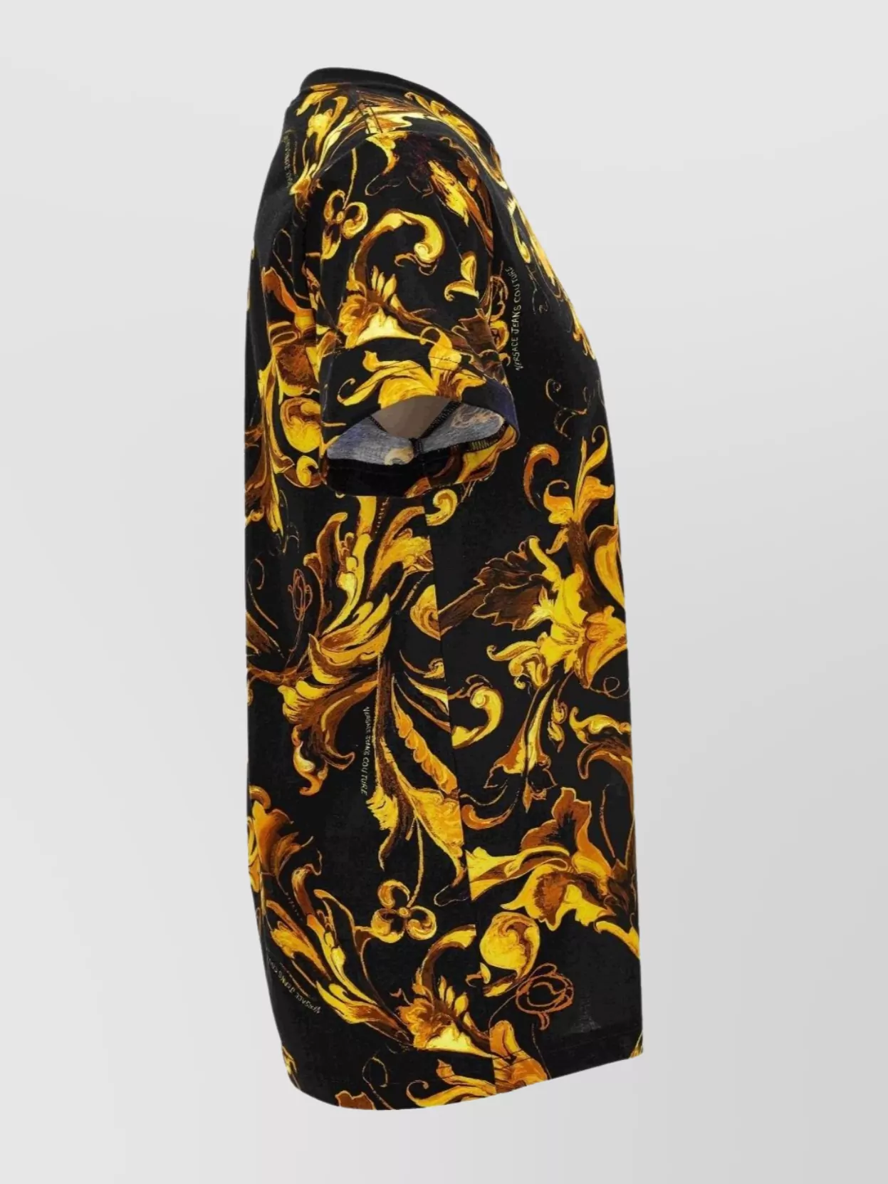 Versace Jeans Couture Baroque Design Short Sleeve T-Shirt