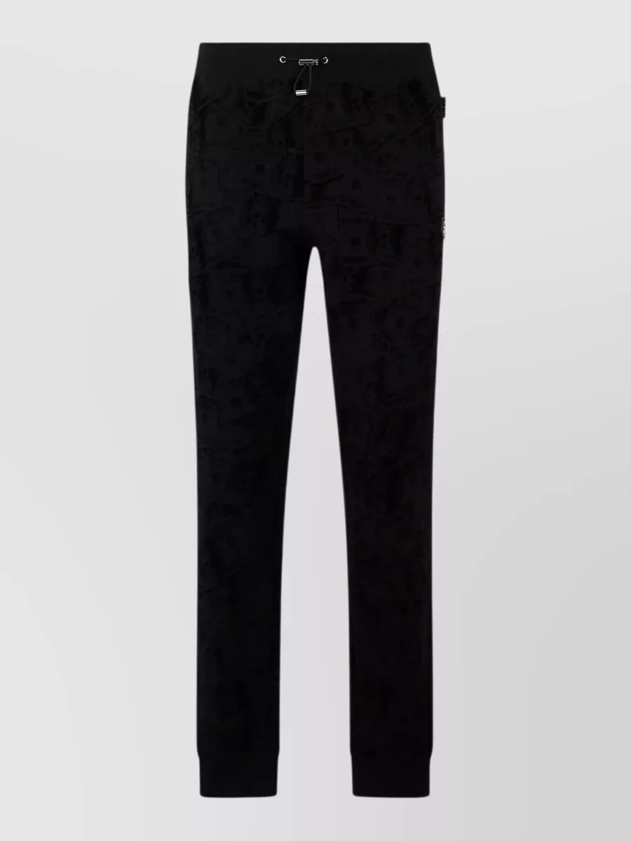Philipp Plein printed cotton track pants