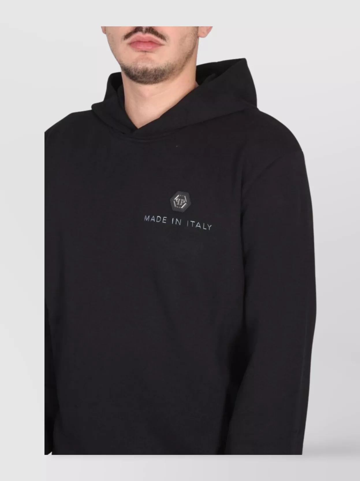 Philipp Plein Graphic Print Hooded Sweater