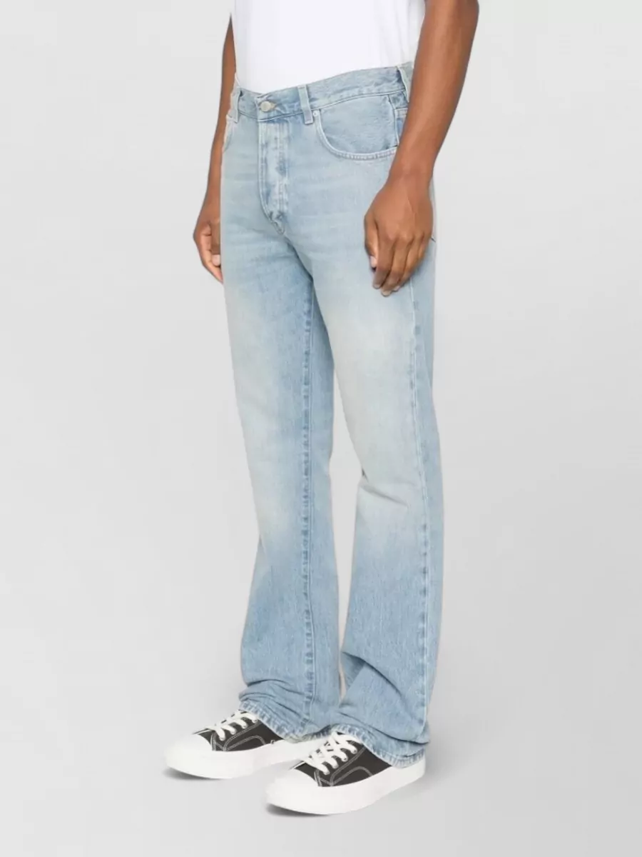 Haikure Fergus Straight Leg Denim Five Pocket Trousers