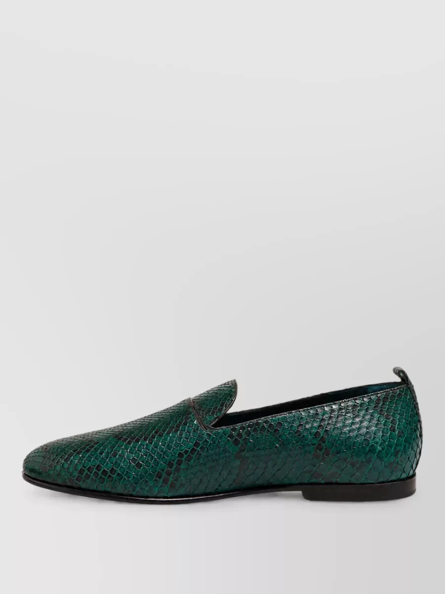 Dolce&Gabbana Python Leather Monk Shoes