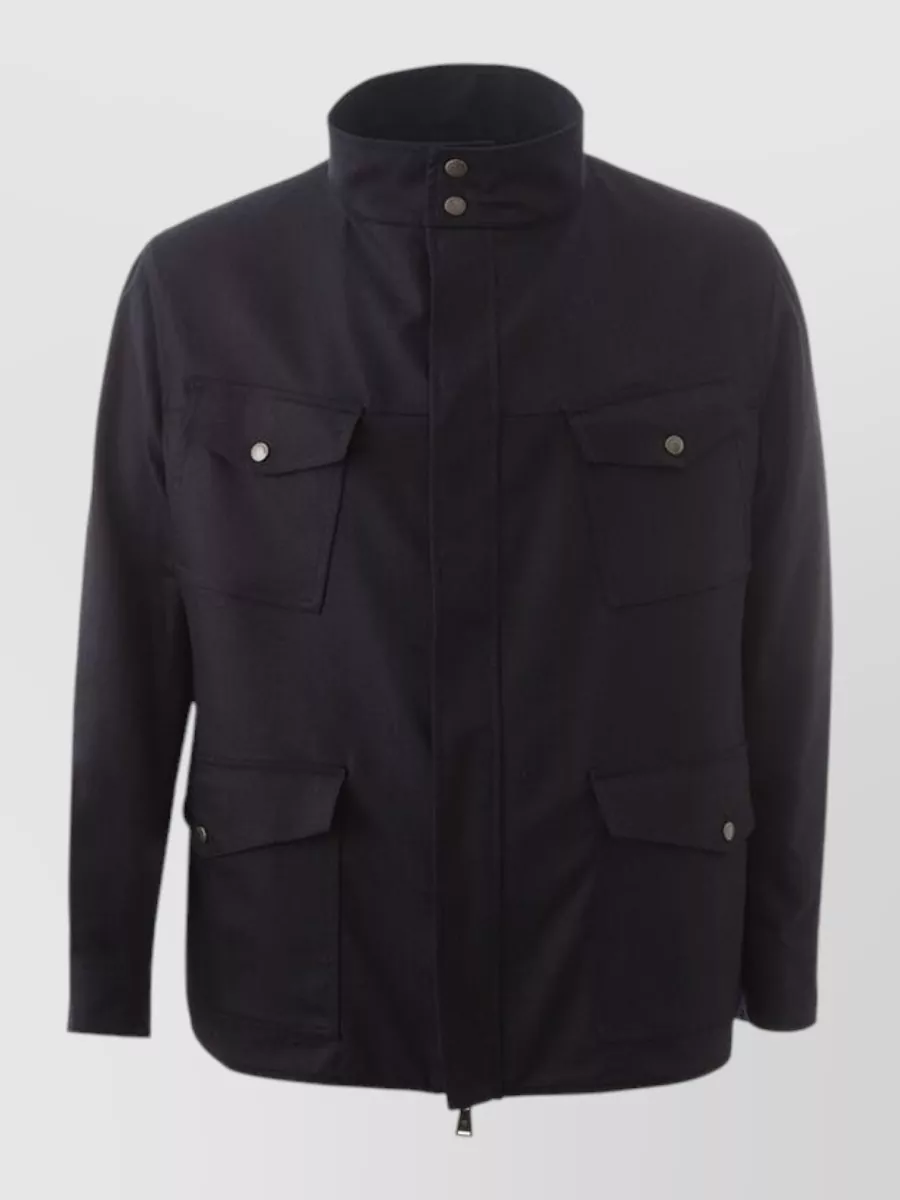 Lardini Wool Padded Coat