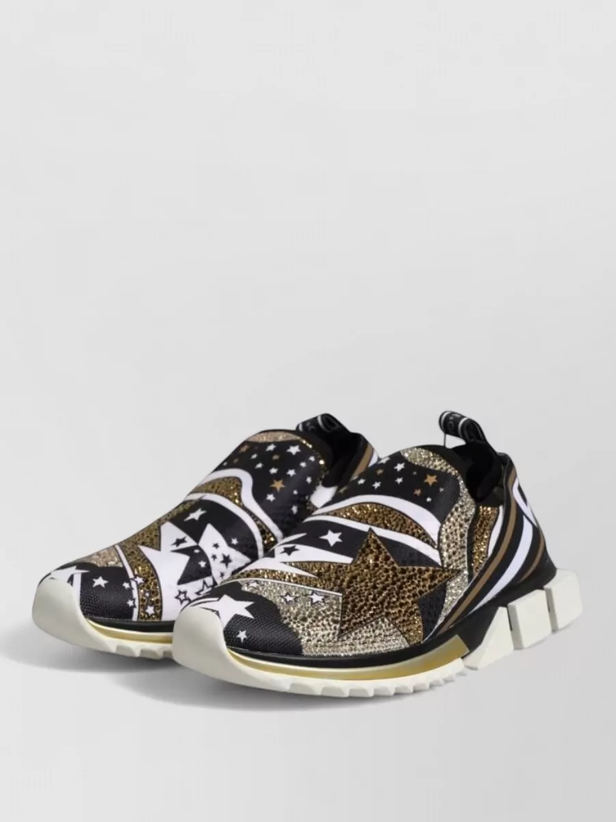 Dolce&Gabbana Printed Slip-On Sneakers