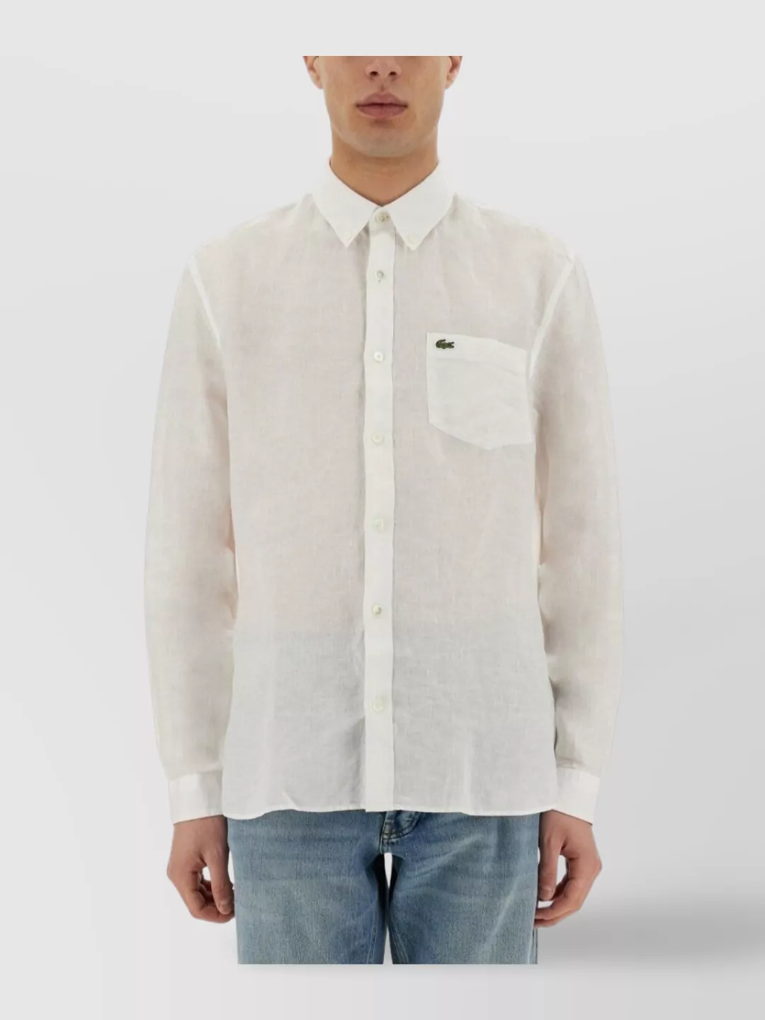 Lacoste Embroidered Logo Shirt Pocket
