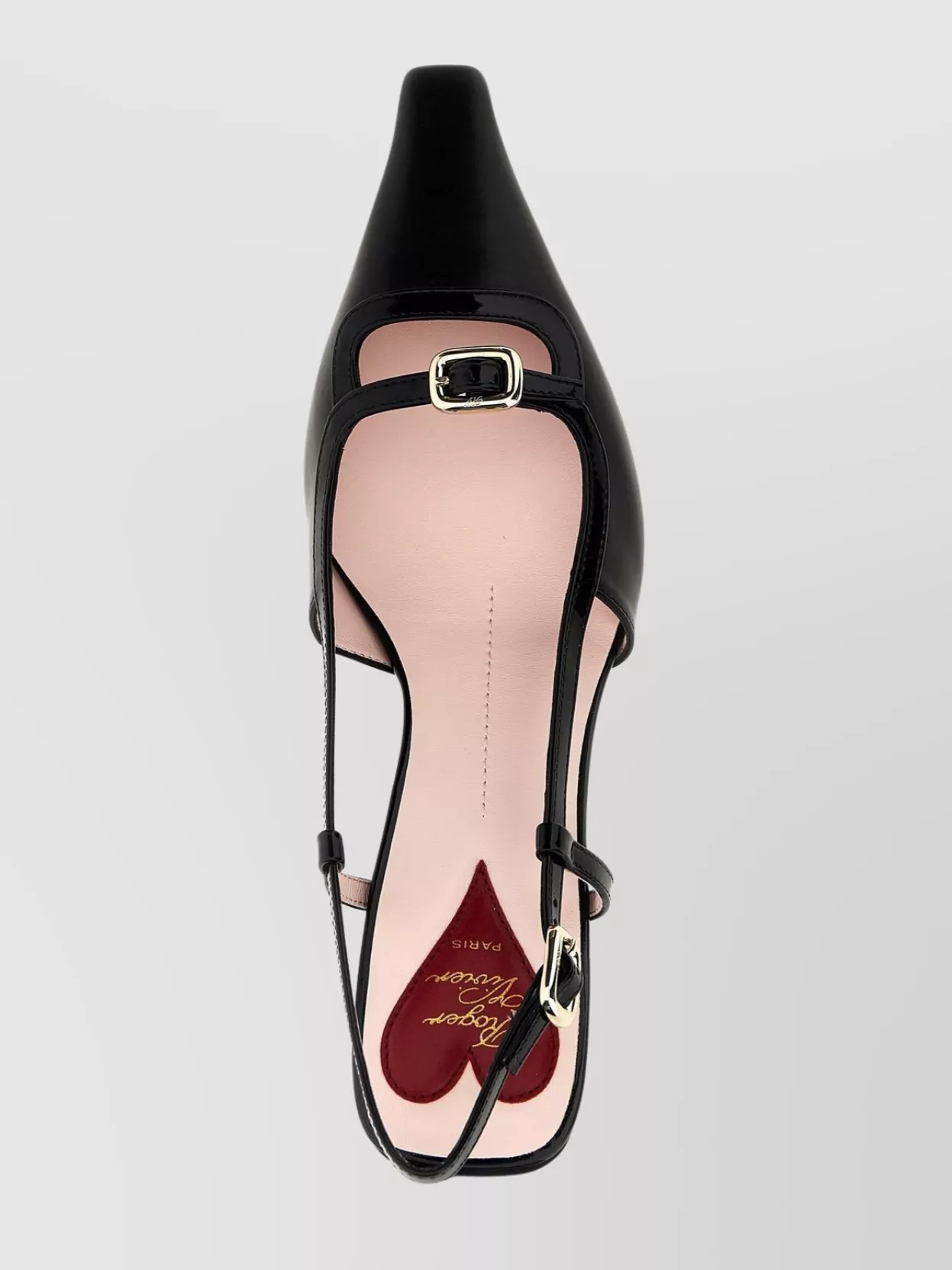 ROGER VIVIER 'KITTEN HEEL POINTED TOE SLINGBACK STRAPPY'