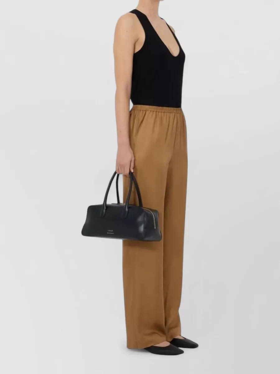 Loulou Studio Silk Wide-Leg Trousers