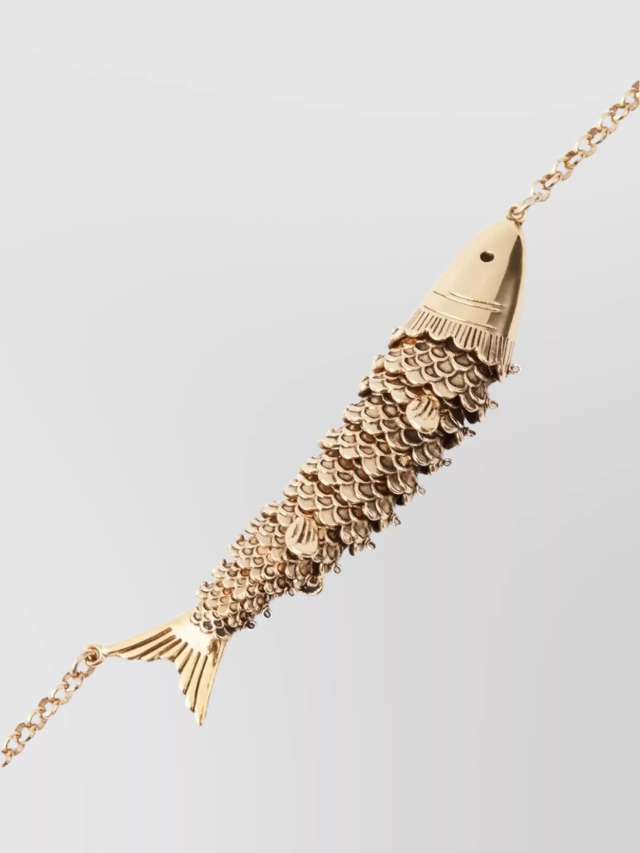 Isabel Marant Fish Chain Link Necklace