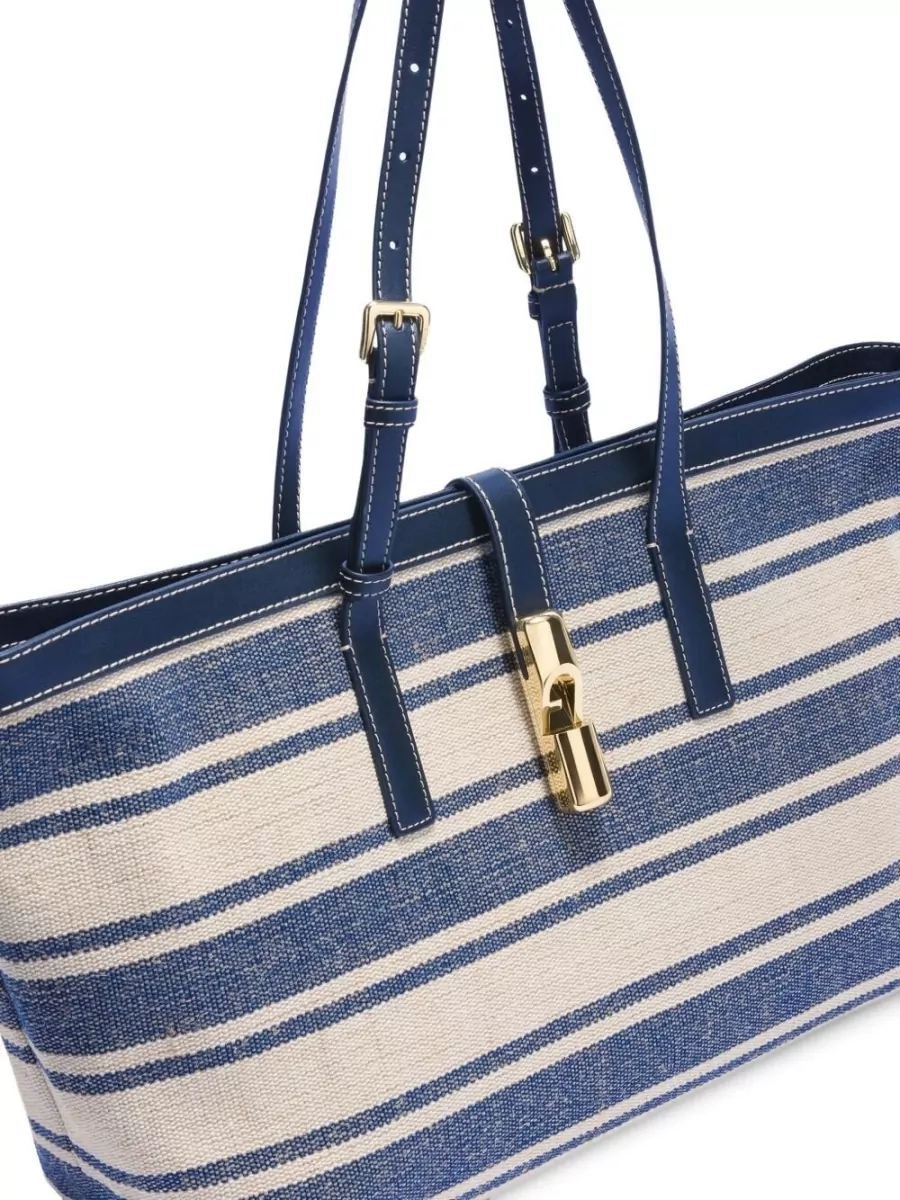 Furla Silk Nylon Tote Bag