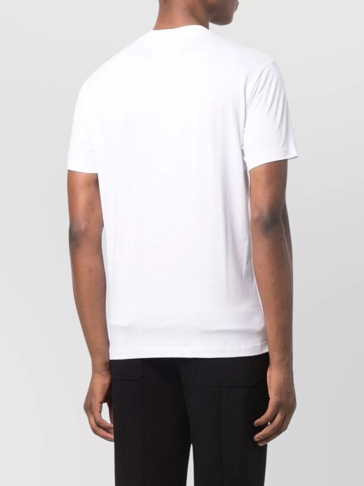 Emporio Armani Logo Crew Neck Cotton T-Shirt