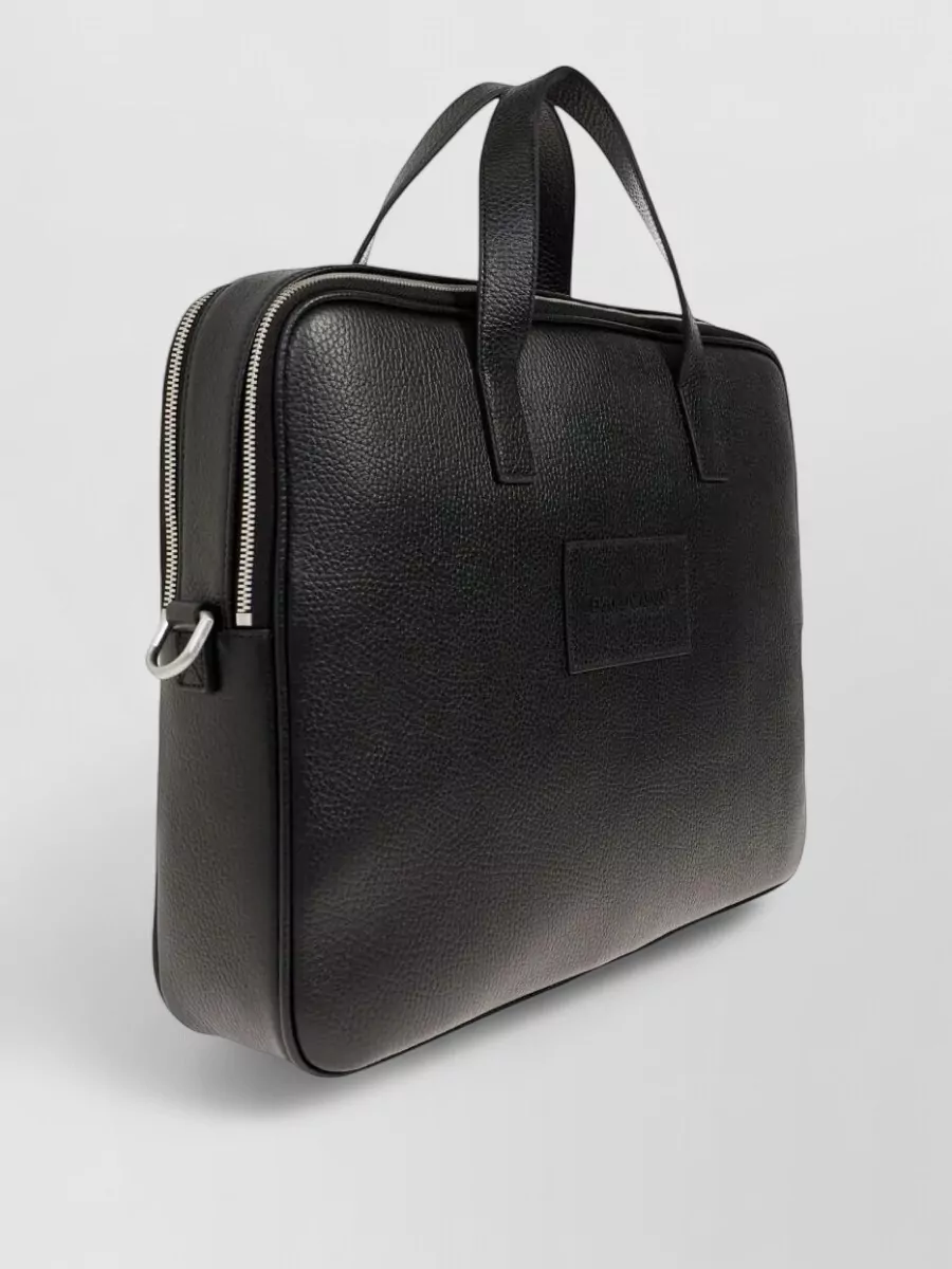 Emporio Armani Leather Duffel Bag