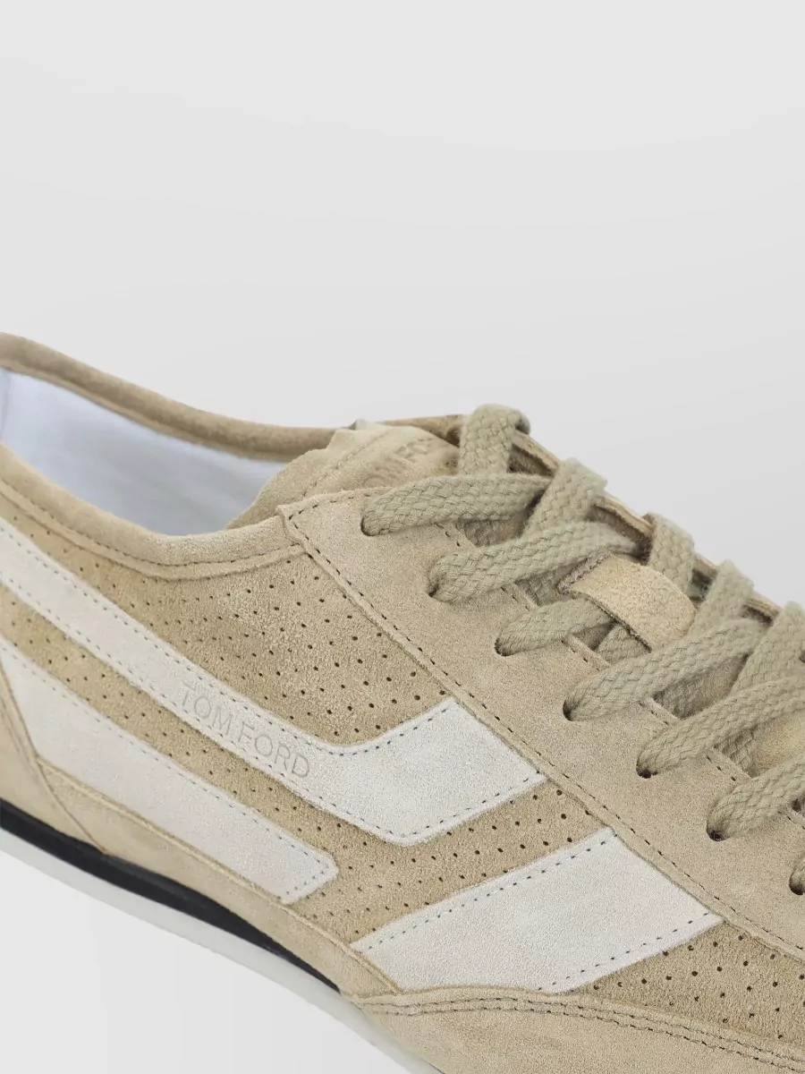Tom Ford Suede Low-Top Sneakers