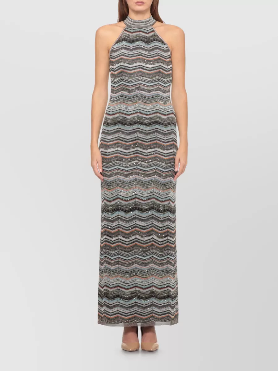 Missoni Sleeveless Lurex Maxi Dress