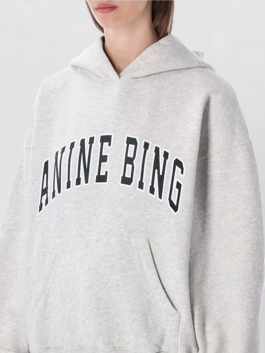 Anine Bing Ribbed Oversized Hoodie