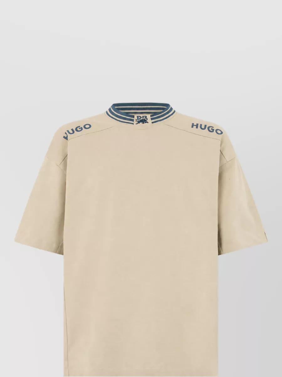 Boss cotton short-sleeve t-shirt