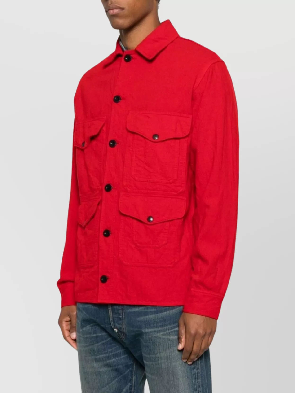 Junya Watanabe Collared Blazer With Long Sleeves And Pockets