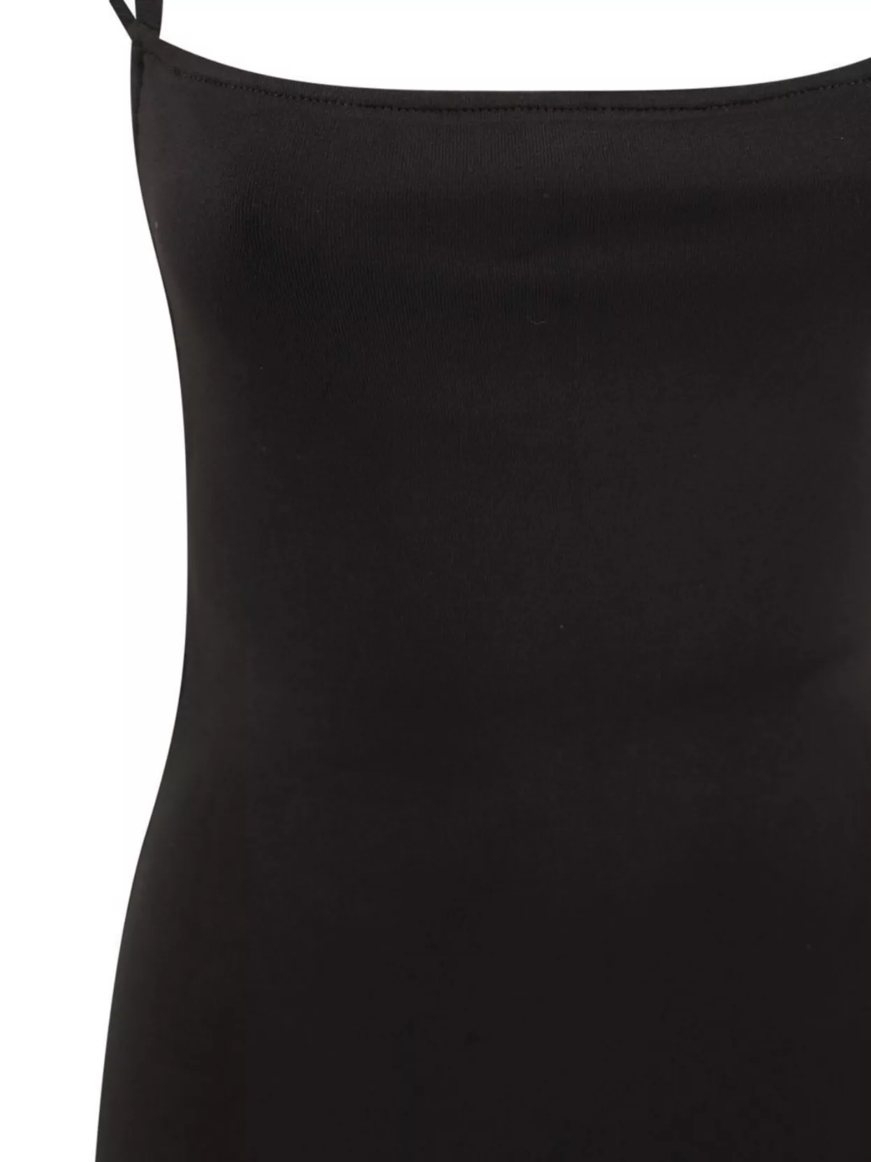 Philosophy Di Lorenzo Serafini Side Cut-out Maxi Dress With Spaghetti Straps In Black