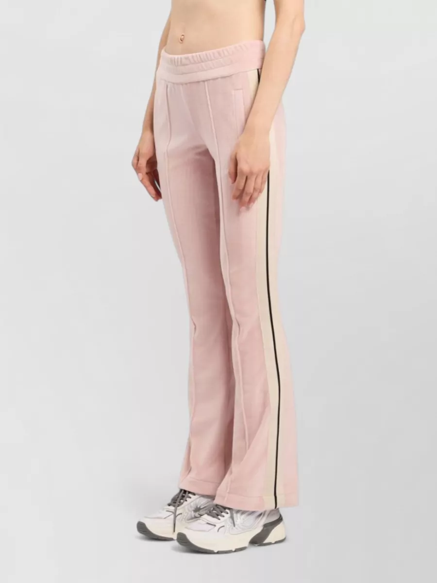 Palm Angels Chenille Flared Track Pants