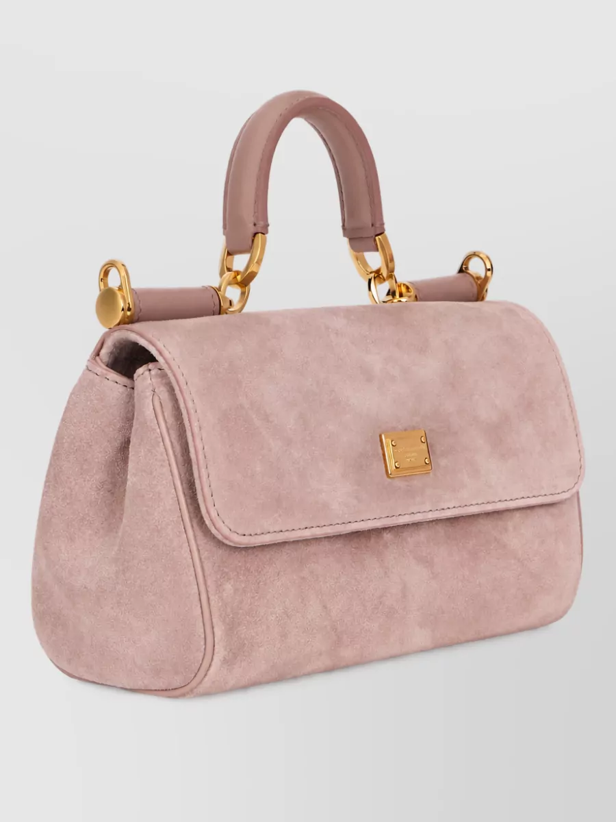 Dolce&Gabbana My Sicily Medium Leather Shoulder Bag