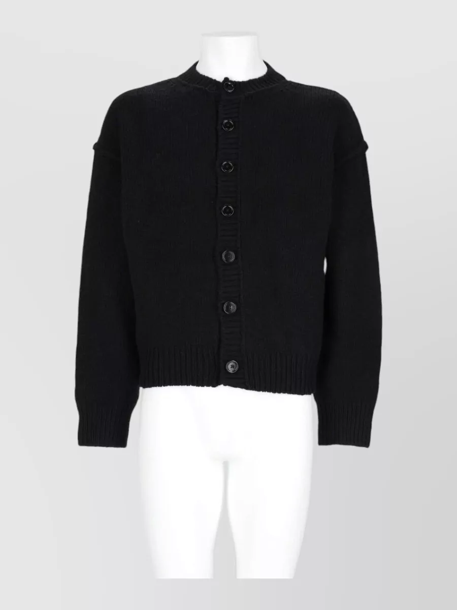 Our Legacy wool cropped cardigan