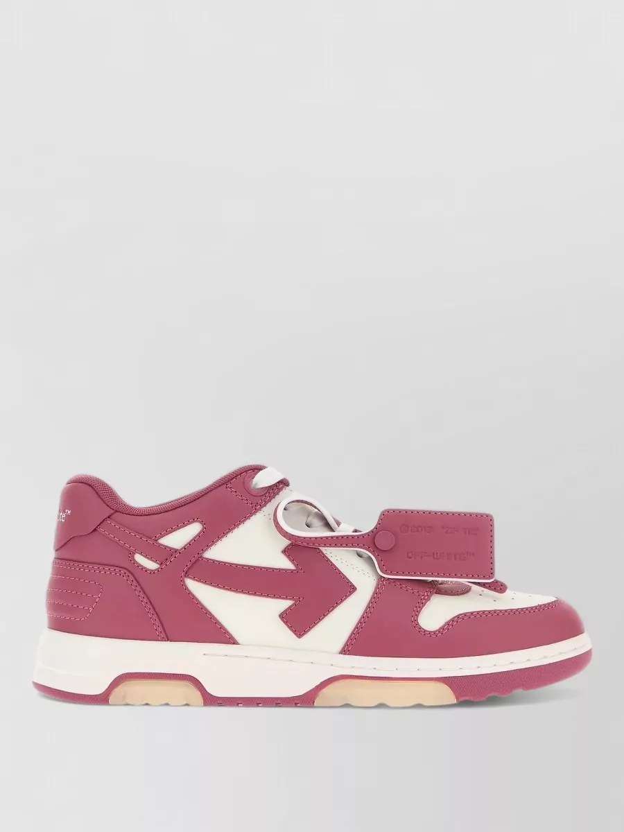 Off-White leather out of office low-top sneakers