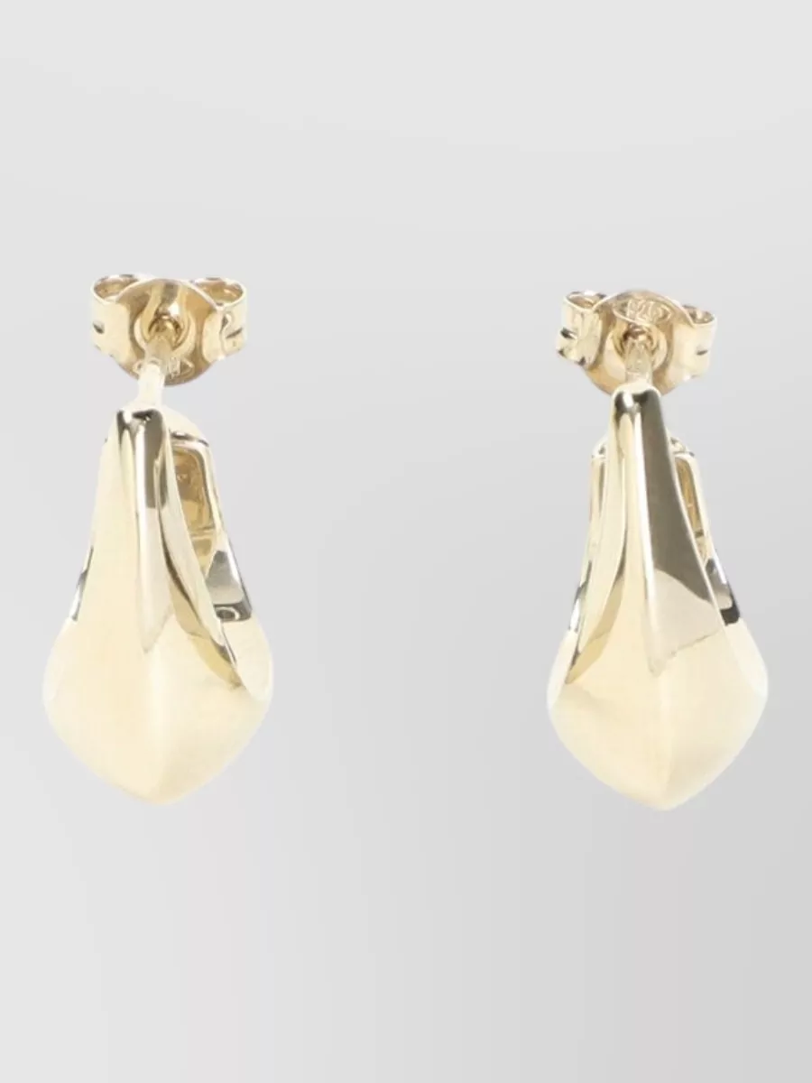 Lemaire silver mini drop earrings