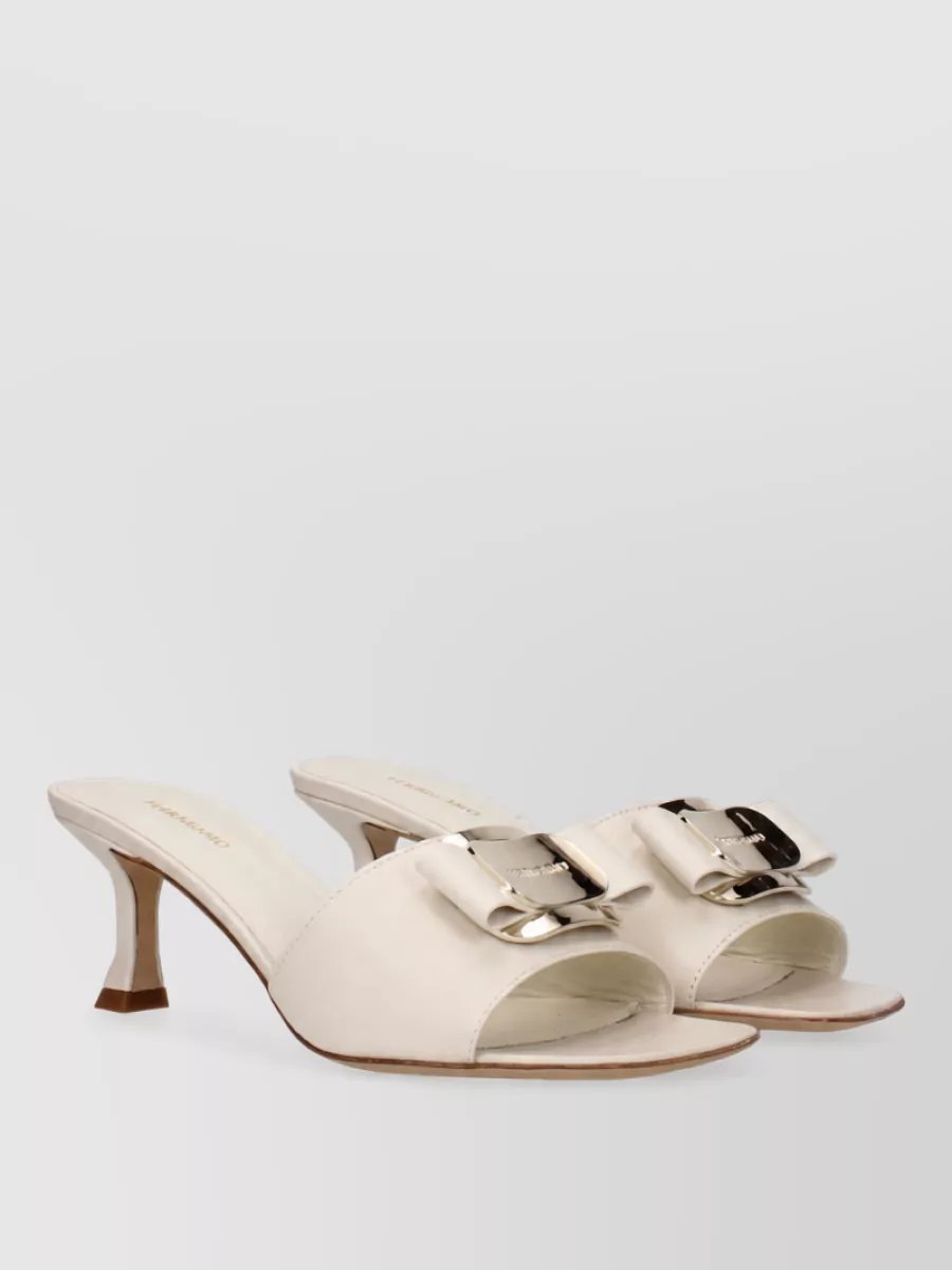 Ferragamo leather mules