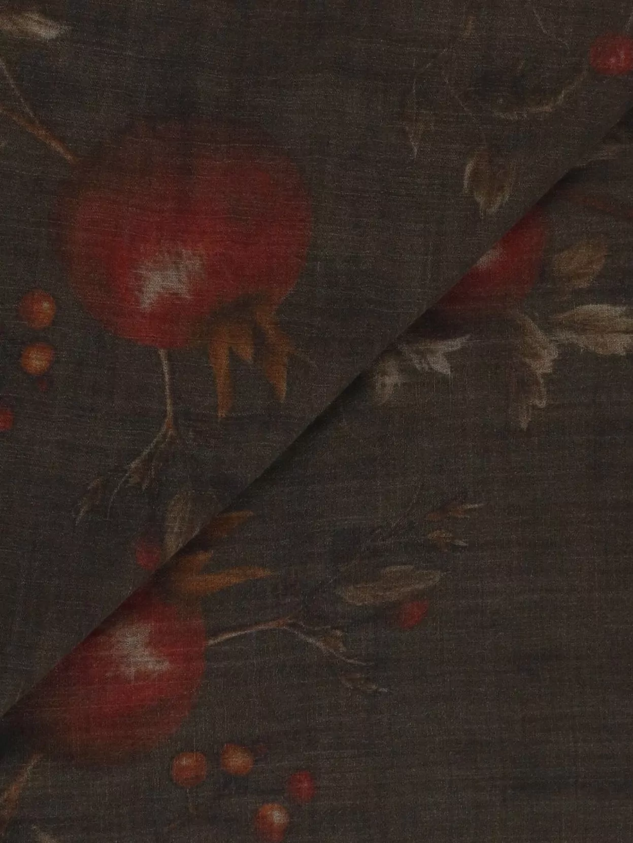 Uma Wang Floral Pattern Virgin Wool Scarf With Fringes