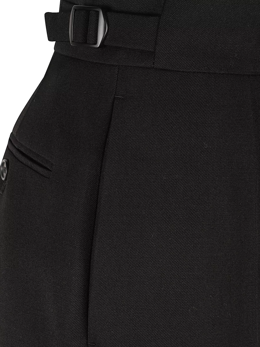 Prada Gabardine Suit Trousers