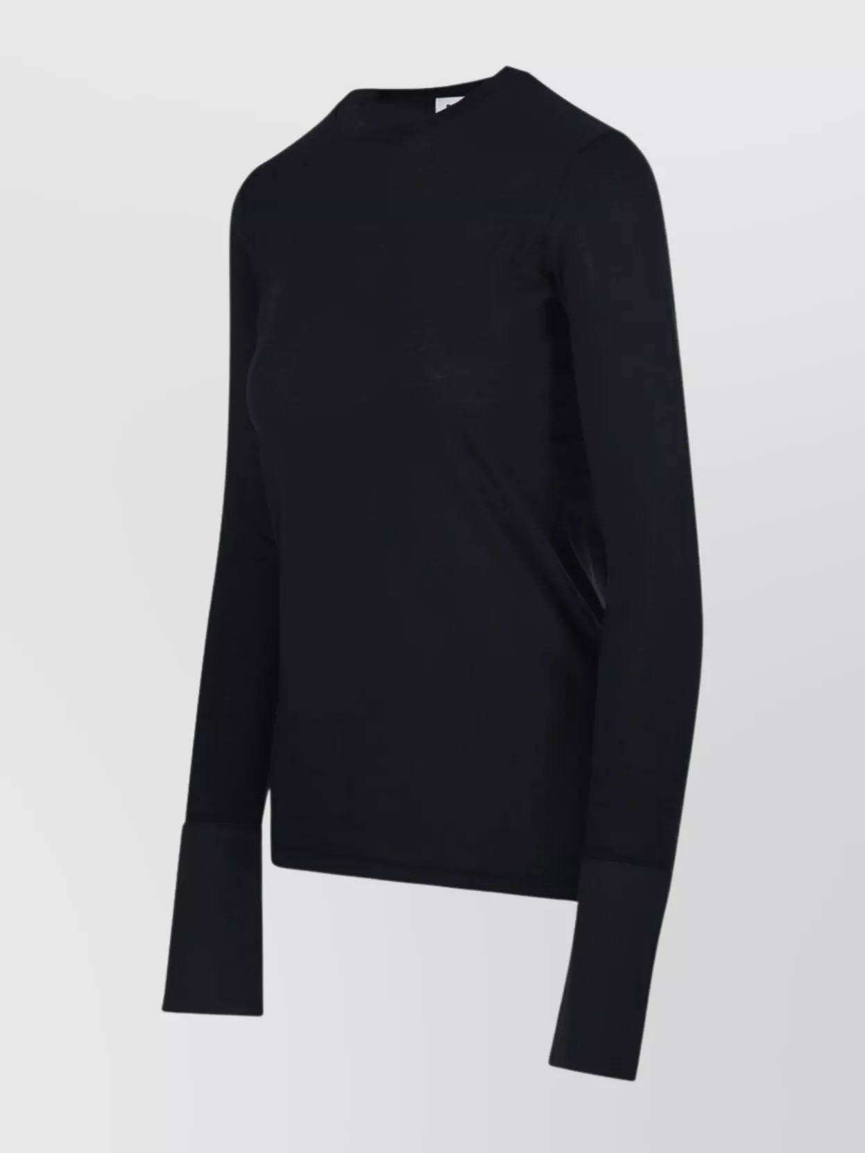 Darkpark Nora Shirt Cuff Long Sleeve Crewneck Top
