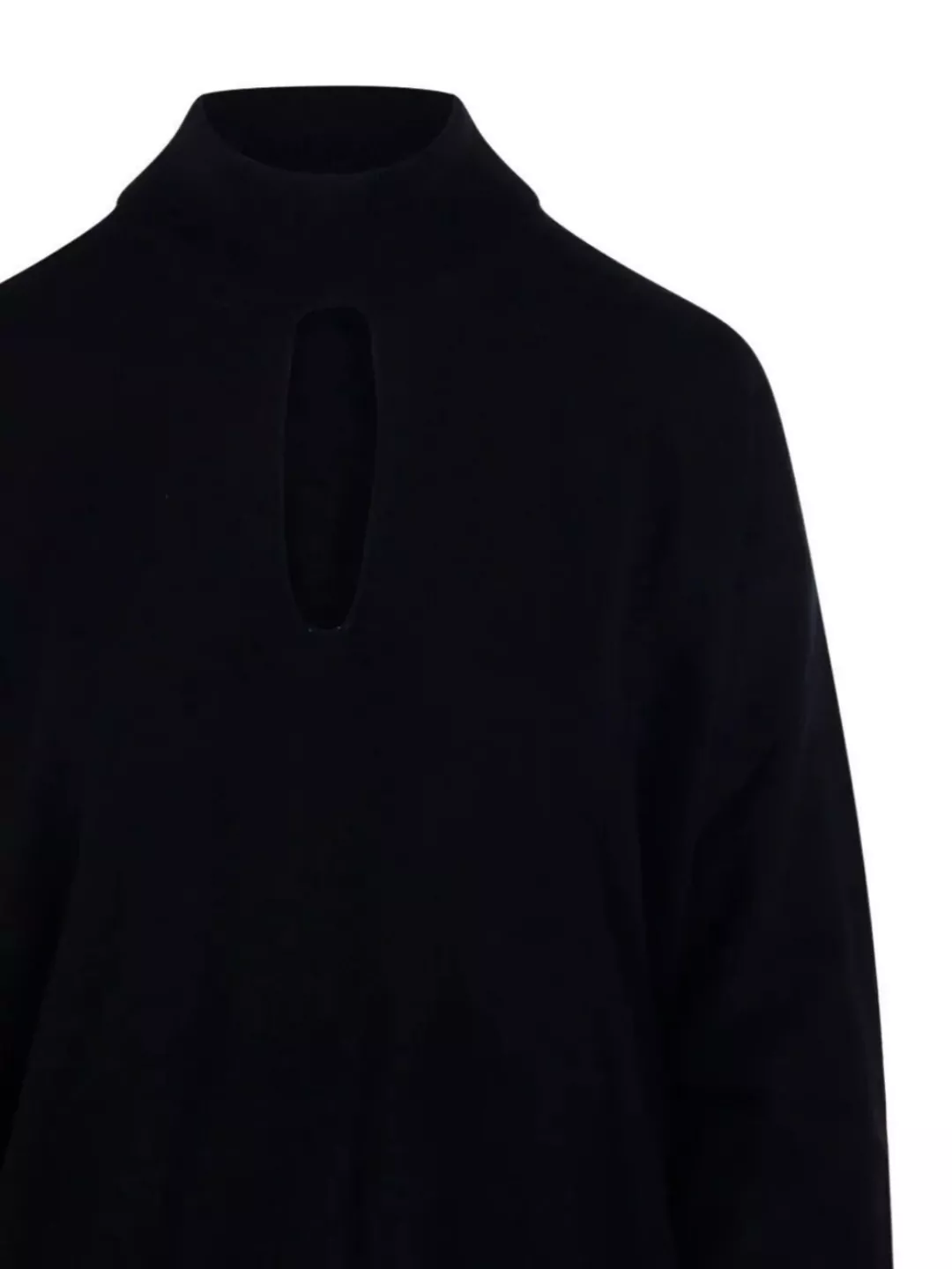 Roberto Collina Cut-Out Detail Mock-Neck Sweater