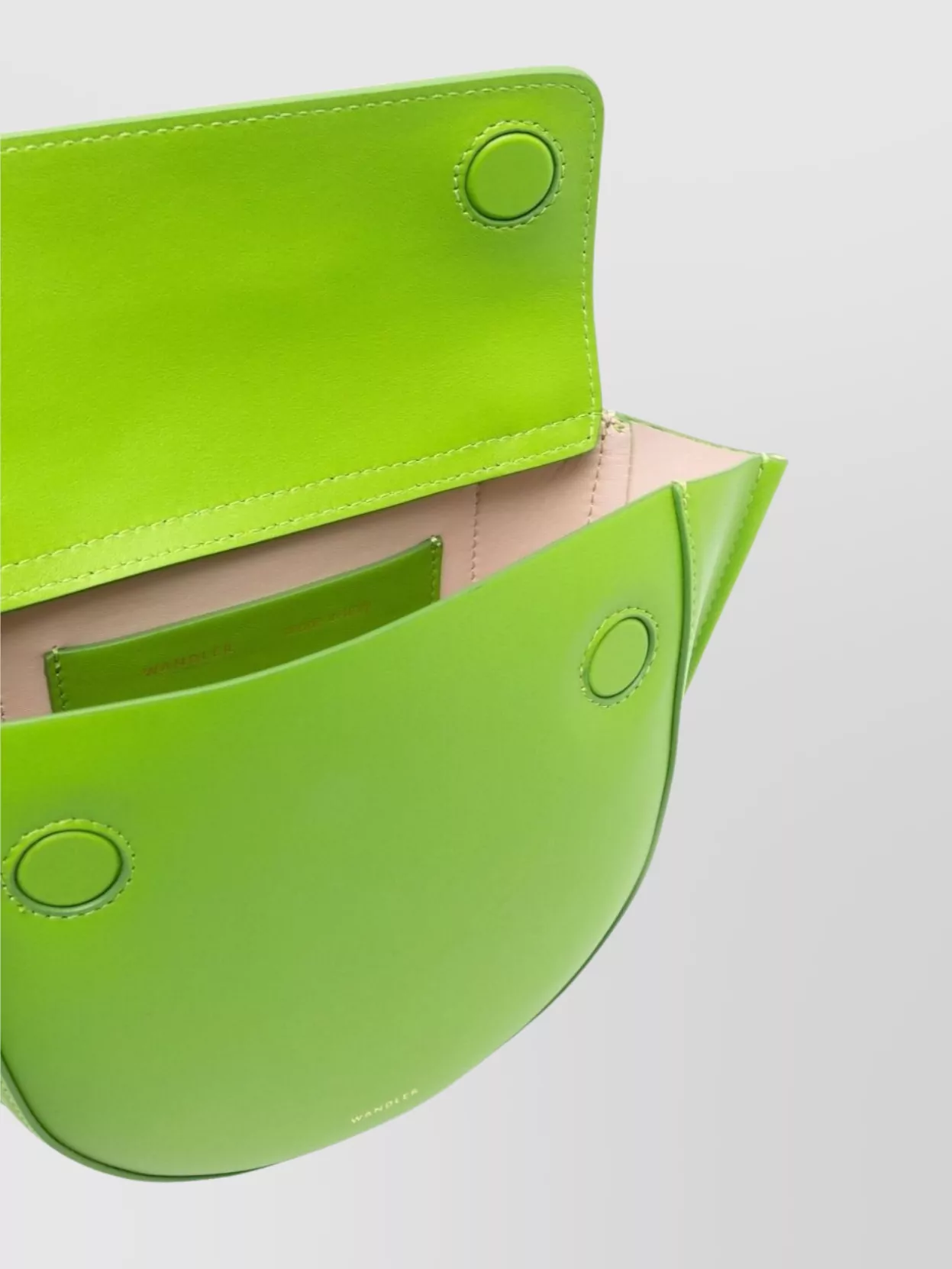 WANDLER STRUCTURED SHOULDER BAG ADJUSTABLE STRAP