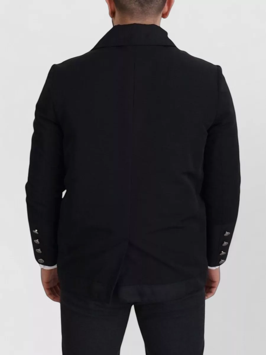 Dolce&Gabbana Cashmere Blend Single Breasted Coat