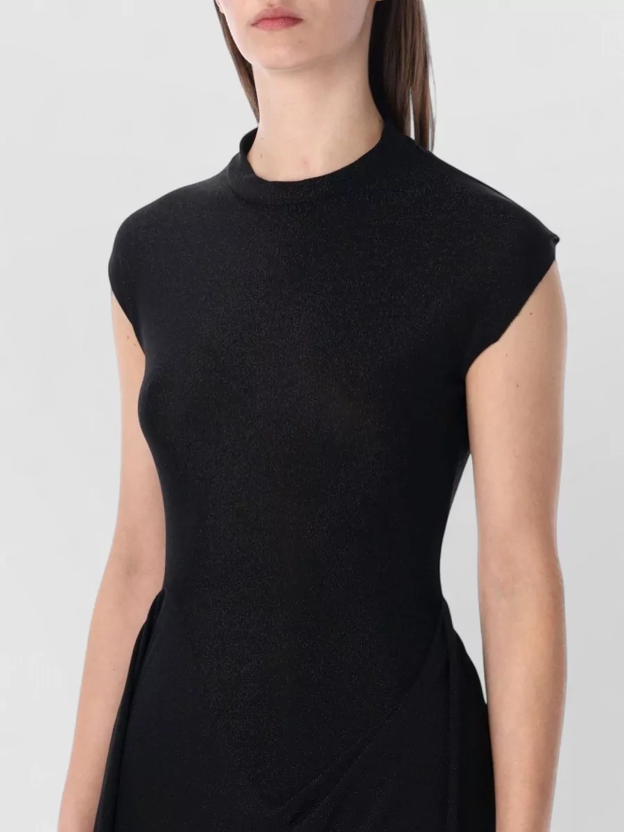 Ottolinger Lurex Deconstructed Strap Maxi Dress