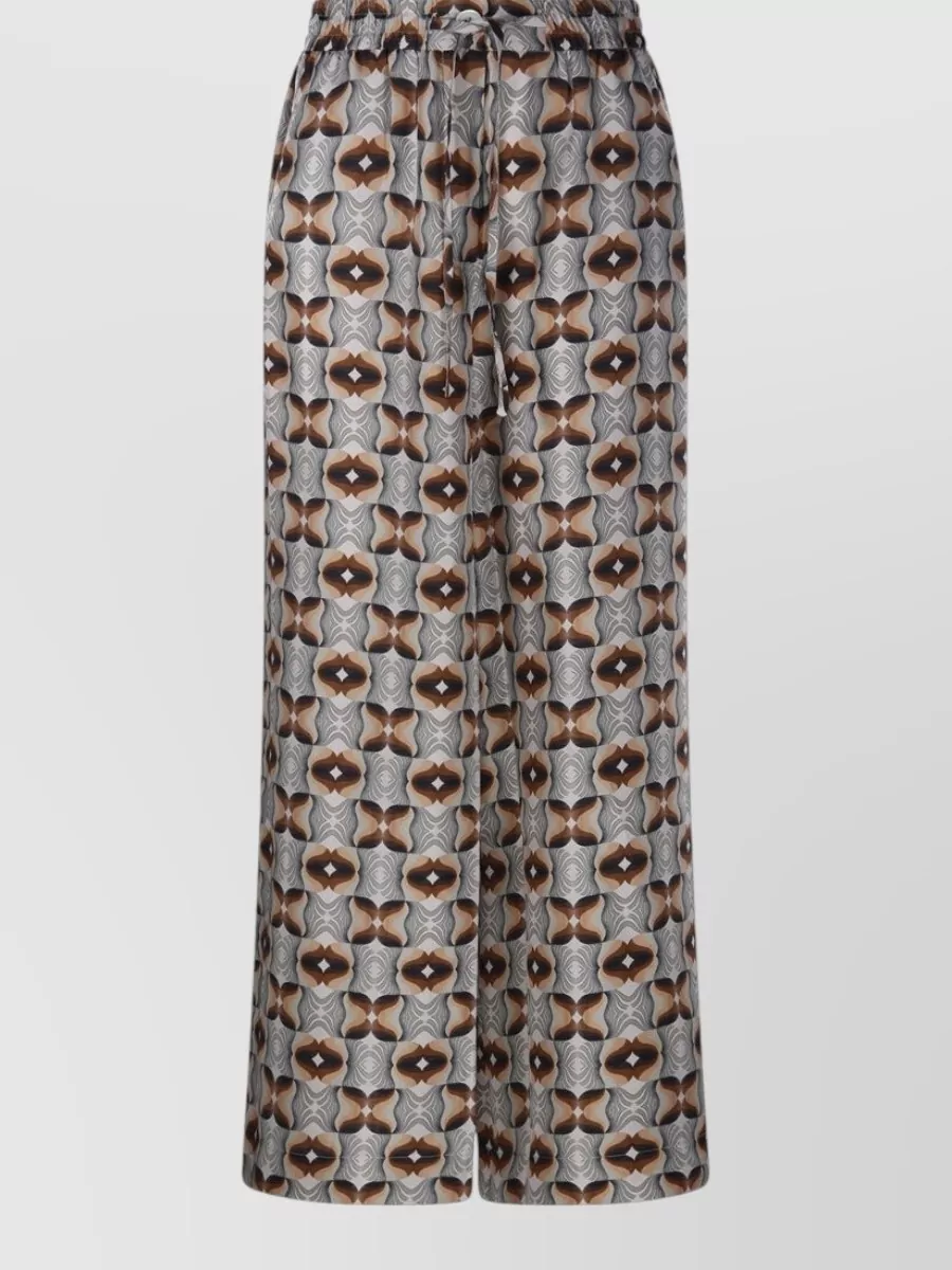 Pierre Louise Mascia Silk Trousers