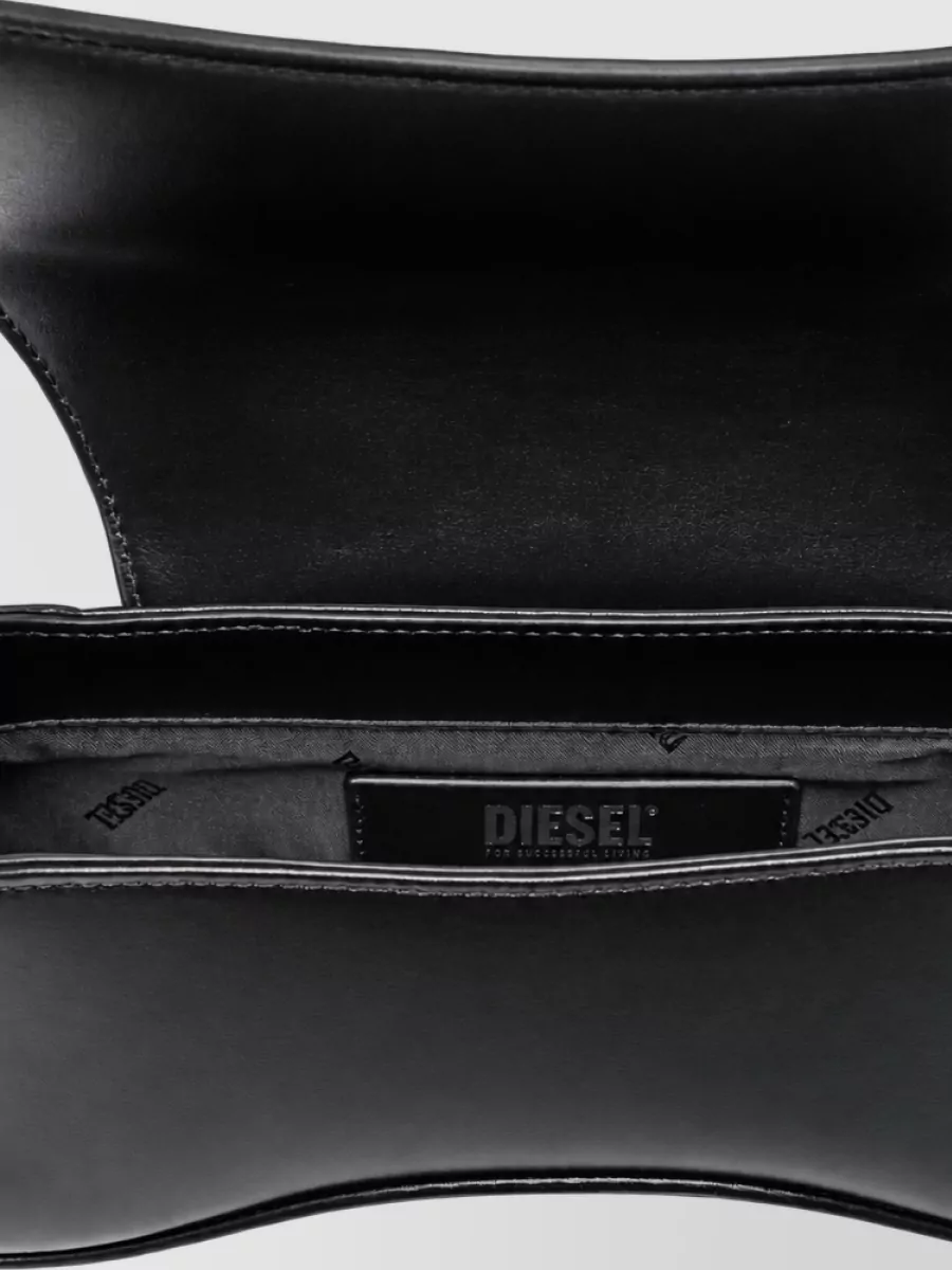 Diesel Play Leather Clutch Bag