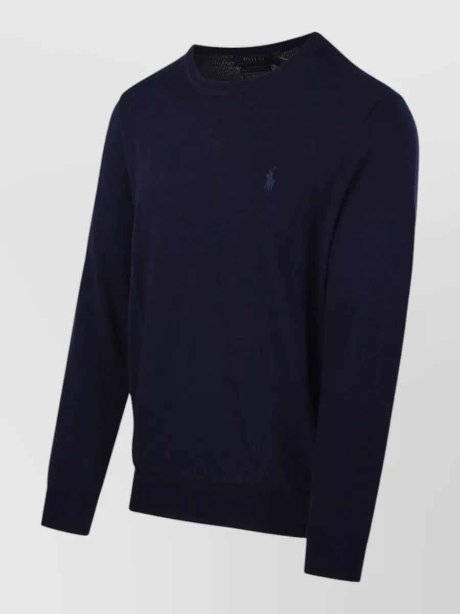 Ralph Lauren wool ribbed crewneck sweater