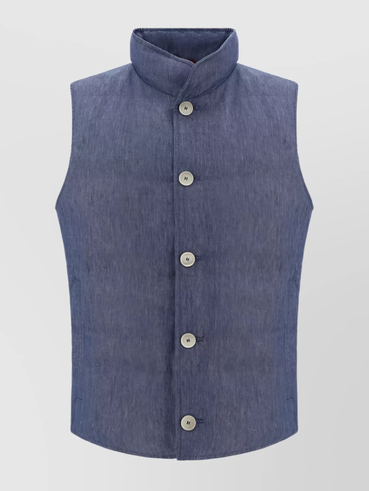 Shop Brunello Cucinelli Quilted Cotton Sleeveless Vest