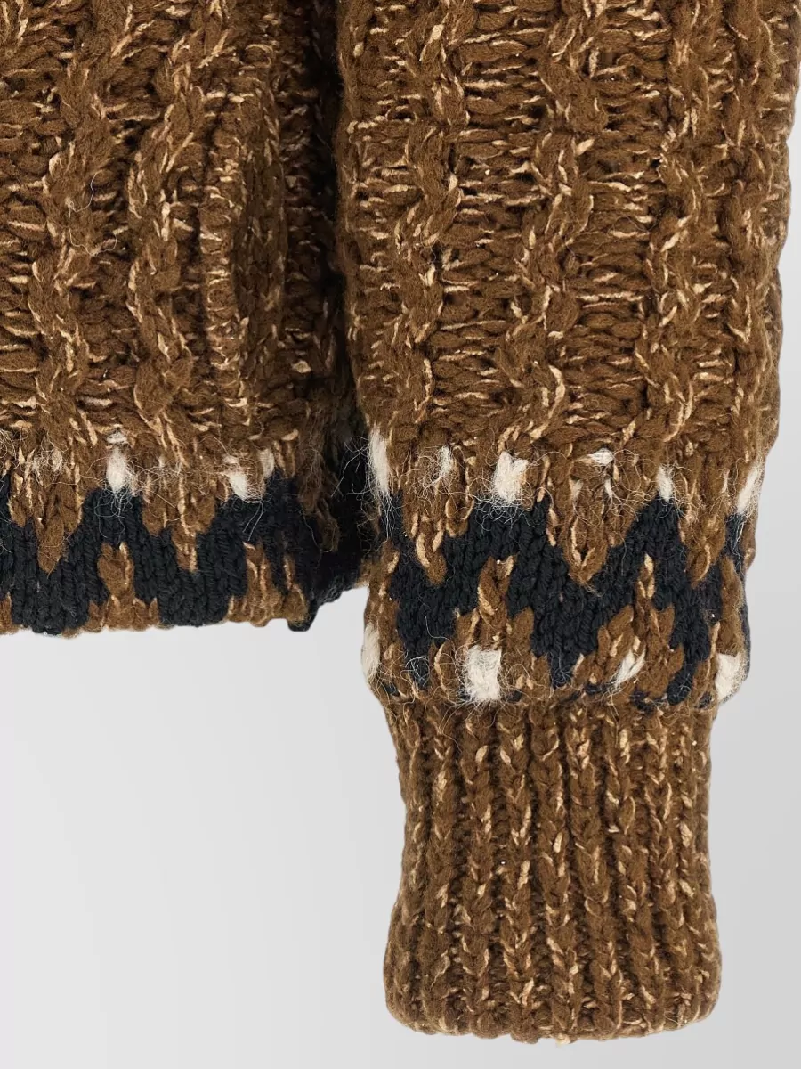 Moncler Grenoble Down Knit Jacket