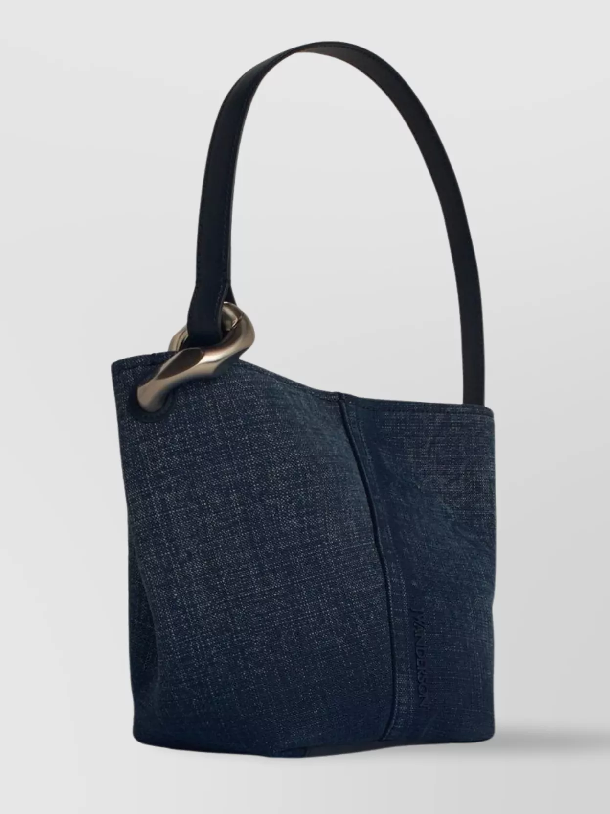 JW ANDERSON 'BLUE DENIM' BUCKET BAG