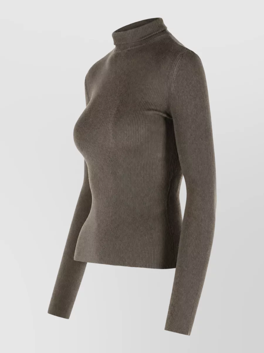 Max Mara Virgin Wool Turtleneck Sweater