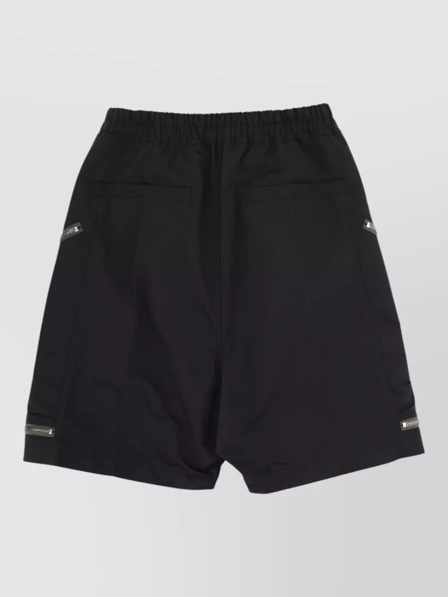 Rick Owens Heizer Bela Shorts Elastic Waistband Pockets